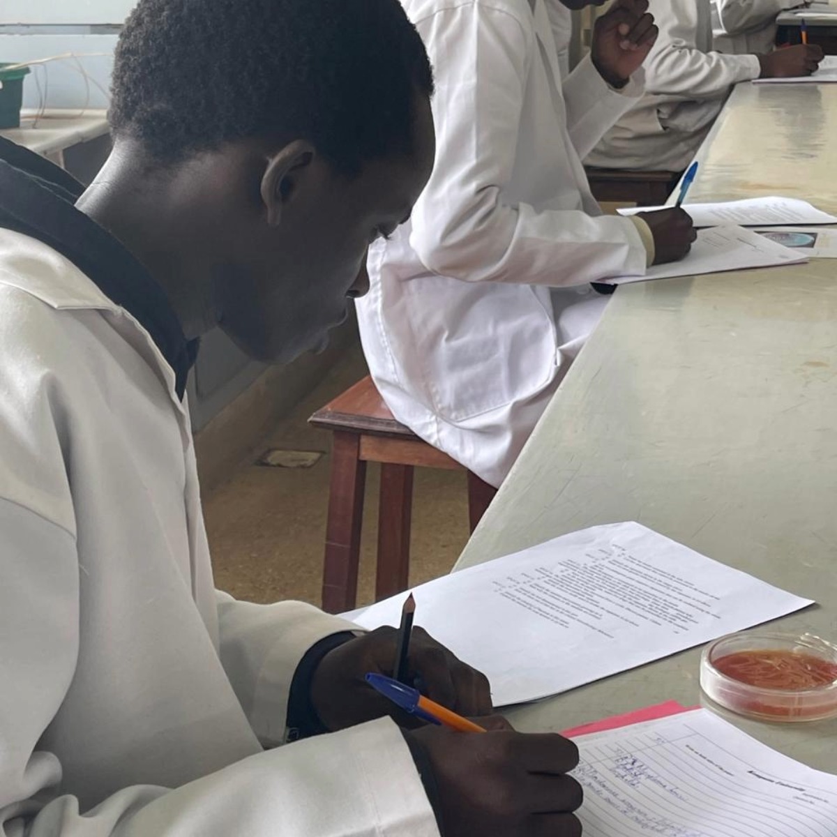 Ian Nathan during his 2nd year of medical school