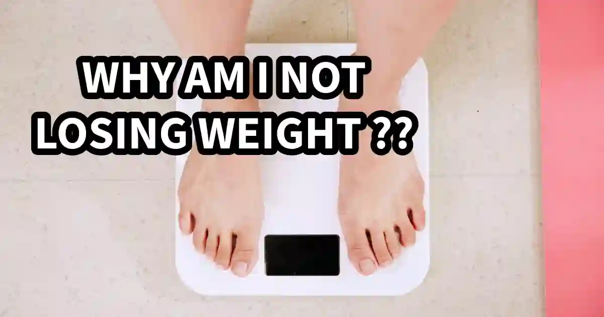 Illustration showing a person who is struggling to lose weight