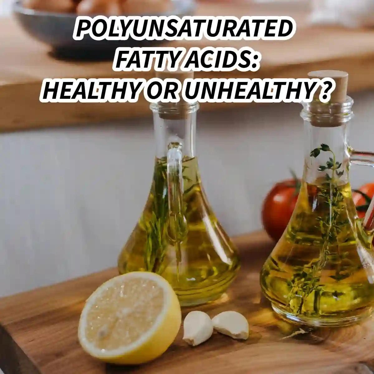 Polyunsaturated fats representing their impact on health and diet